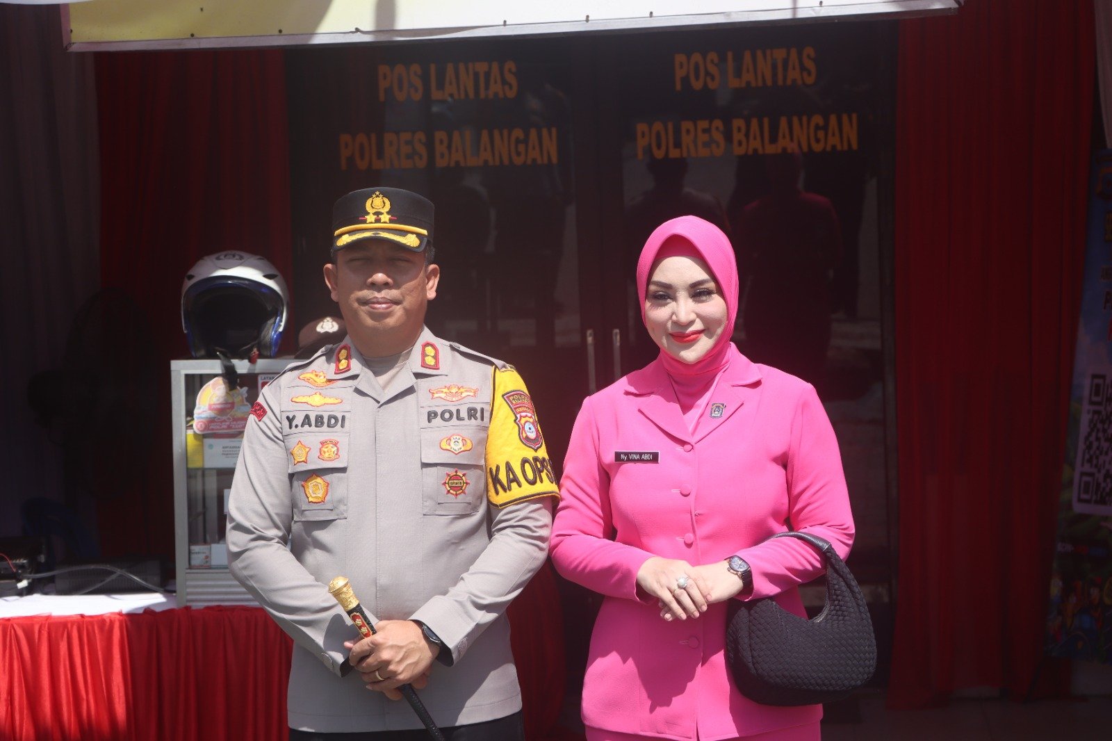 Kapolres Balangan Tinjau Pospam dan Posyan Idul Fitri, Pastikan Pelayanan Pemudik Siap 24 Jam