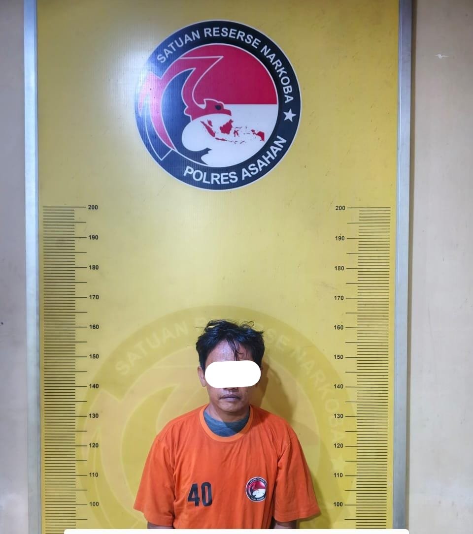 Polres Asahan Amankan Pengedar Sabu di Kisaran Timur, 36,48 Gram Barang Bukti Disita