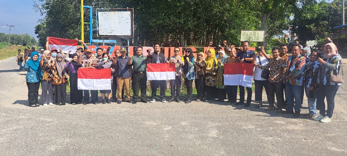 Polsek Prapat Janji Bagikan Bendera Merah Putih Jelang HUT RI ke-80