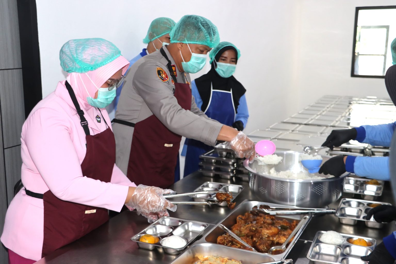 Polres Subang Laksanakan Uji Coba dan Pengecekan SPPG Bersama Dinkes